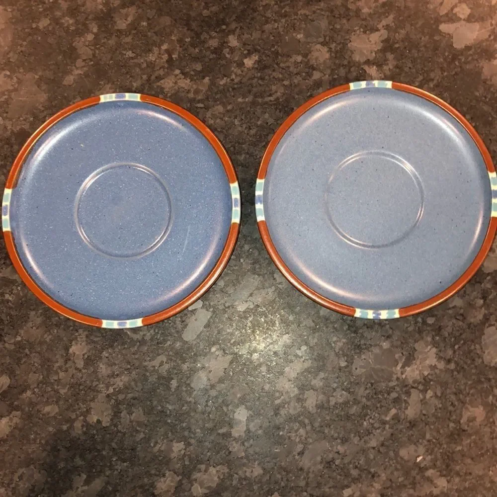 Dansk Mesa Saucer     Set of 2 EUC